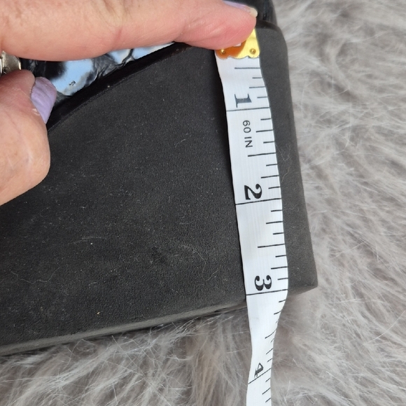 Donald J. Pliner Black Croc-Embossed Ankle Boots - Picture 13 of 14